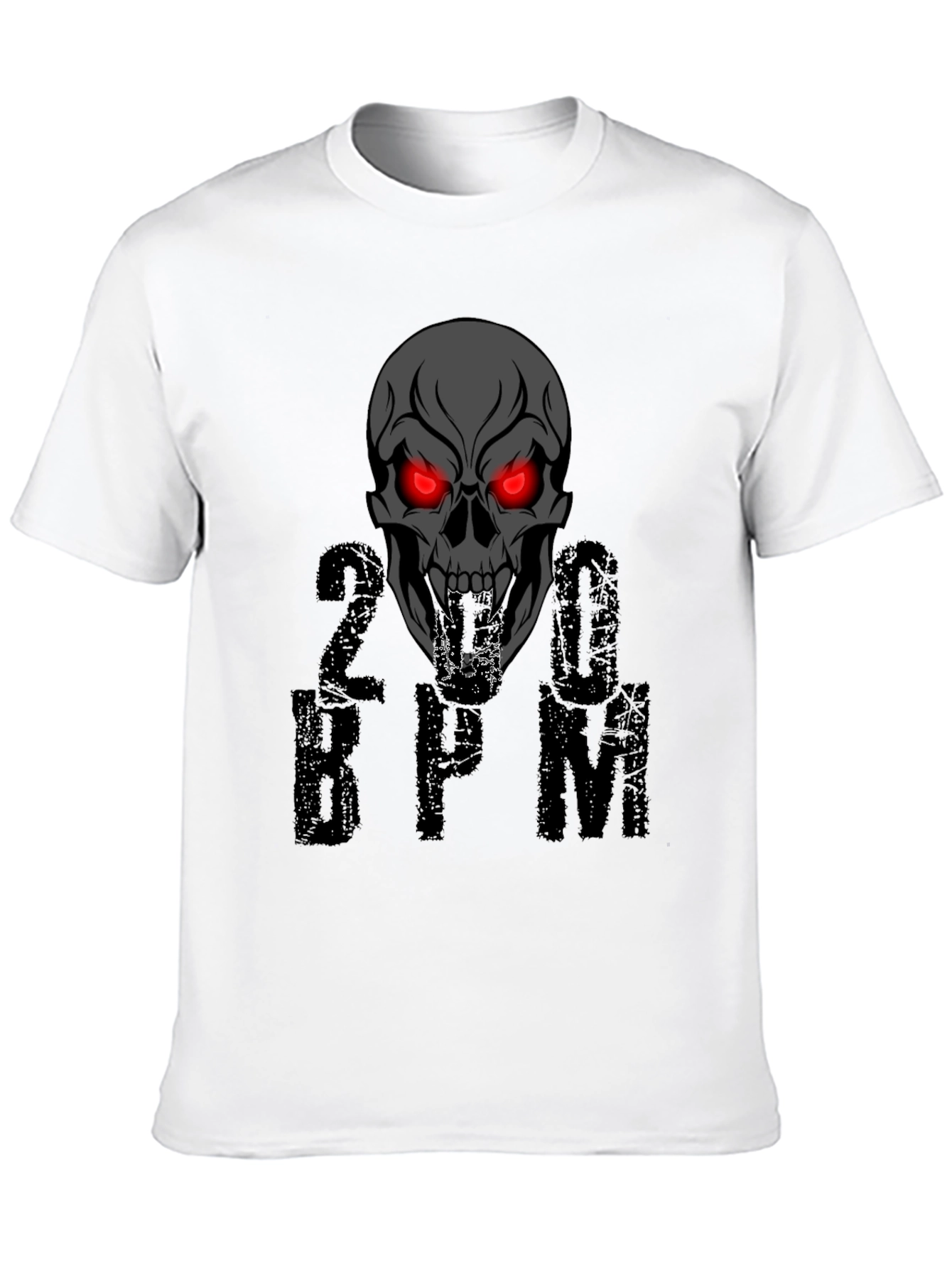 Skull 200 BPM Graphic T-Shirt