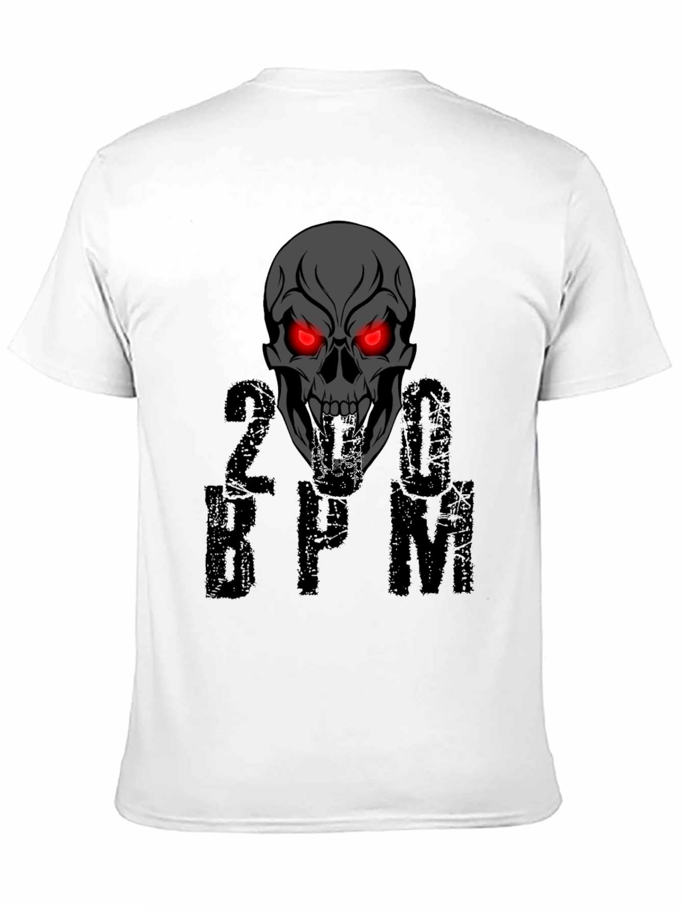Skull 200 BPM Graphic T-Shirt