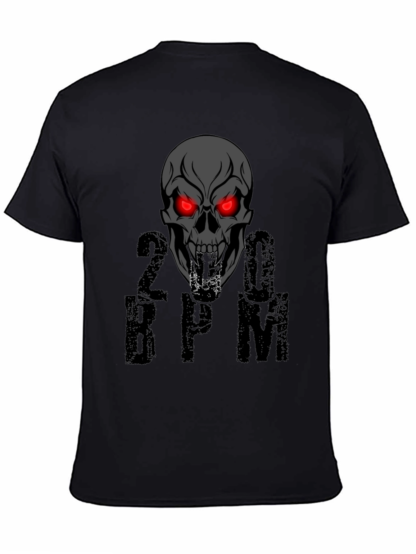Skull 200 BPM Graphic T-Shirt