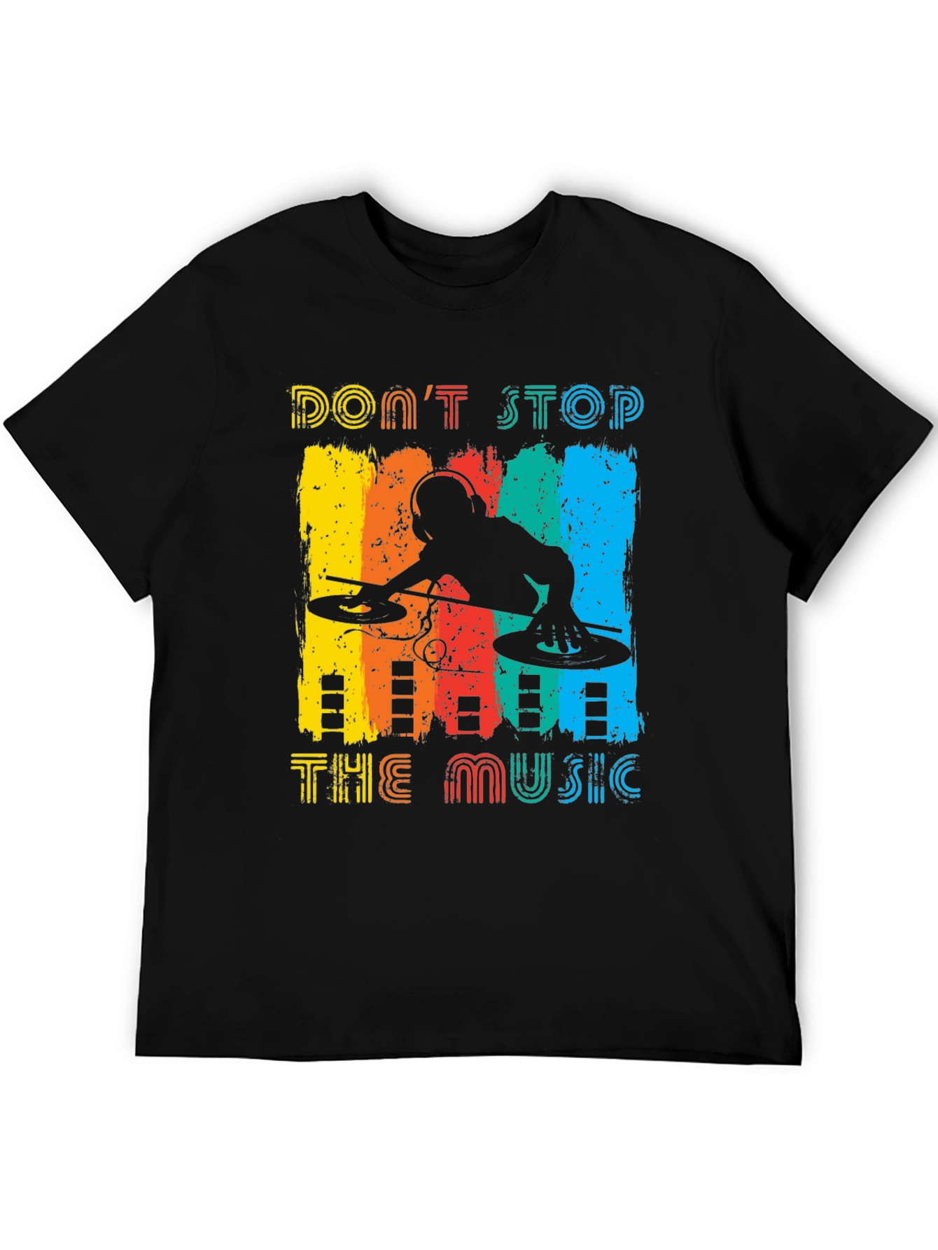 Dont Stop the Music DJ Graphic T-Shirt