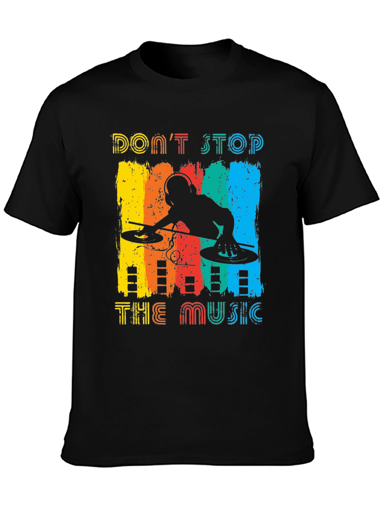 Dont Stop the Music DJ Graphic T-Shirt