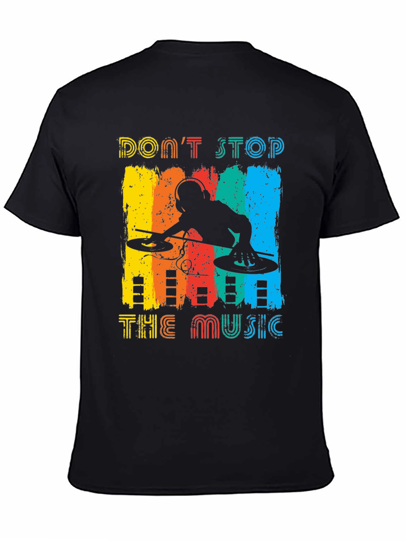 Dont Stop the Music DJ Graphic T-Shirt
