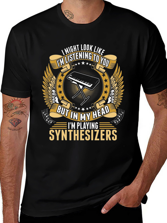 Synthesizer Player T-Shirt - Funny Musician Tee