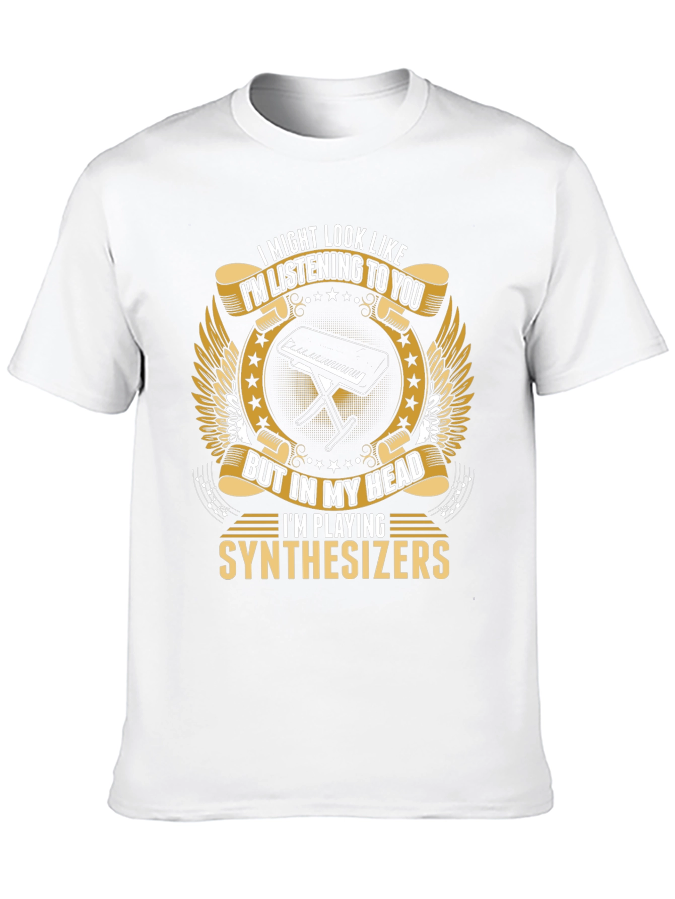 Synthesizer Player T-Shirt - Funny Musician Tee