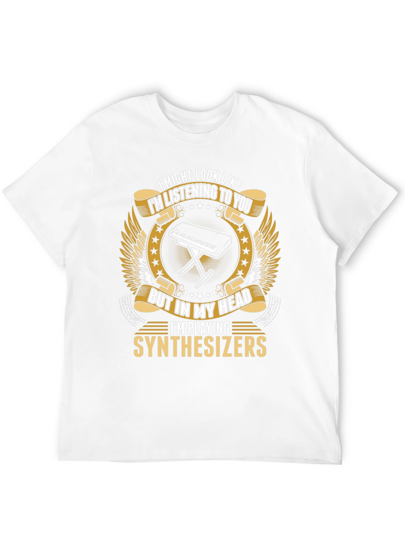 Synthesizer Player T-Shirt - Funny Musician Tee