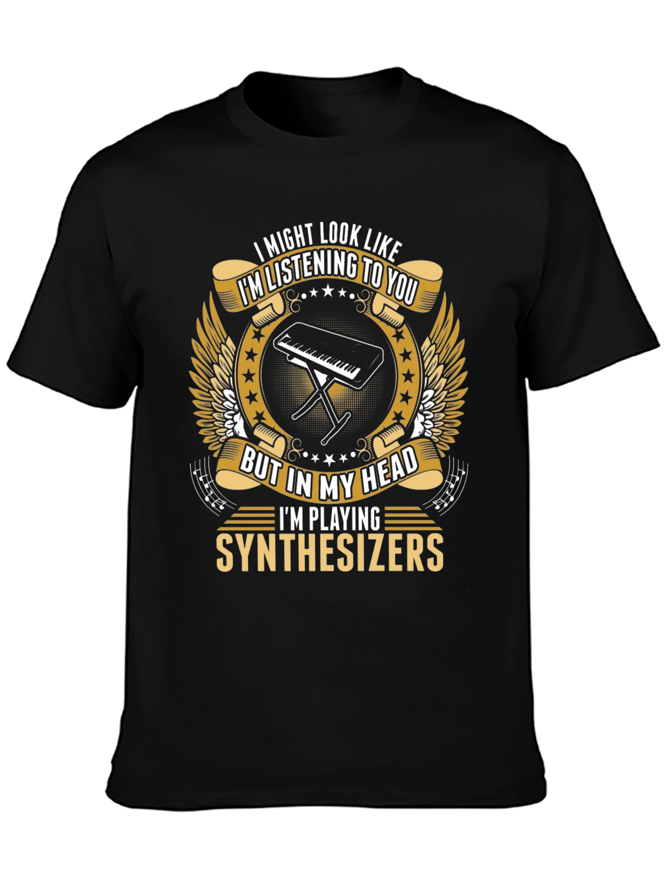 Synthesizer Player T-Shirt - Funny Musician Tee