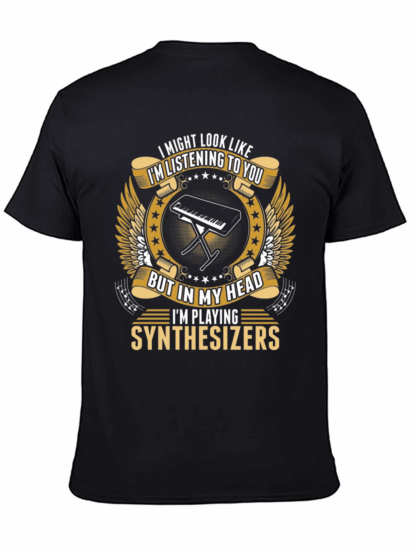 Synthesizer Player T-Shirt - Funny Musician Tee