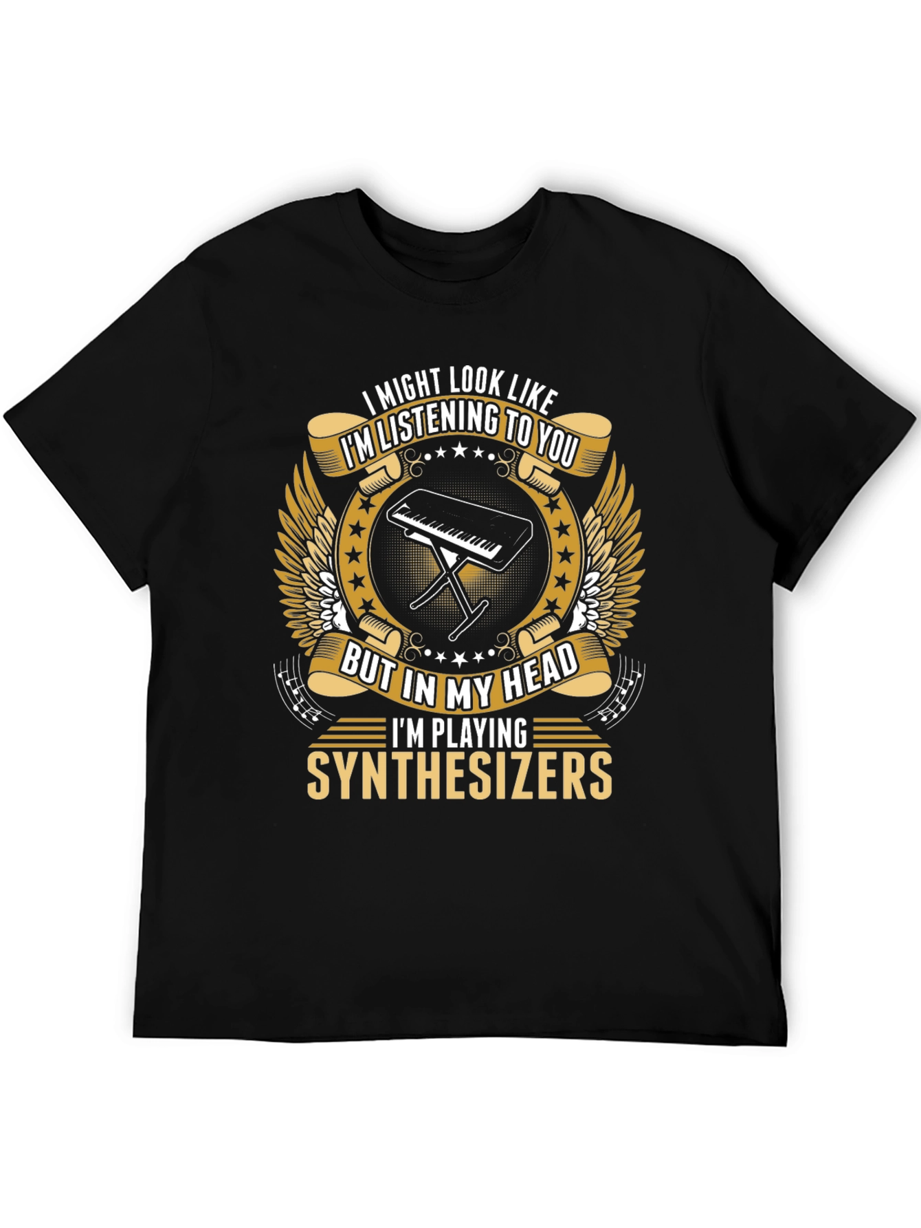 Synthesizer Player T-Shirt - Funny Musician Tee