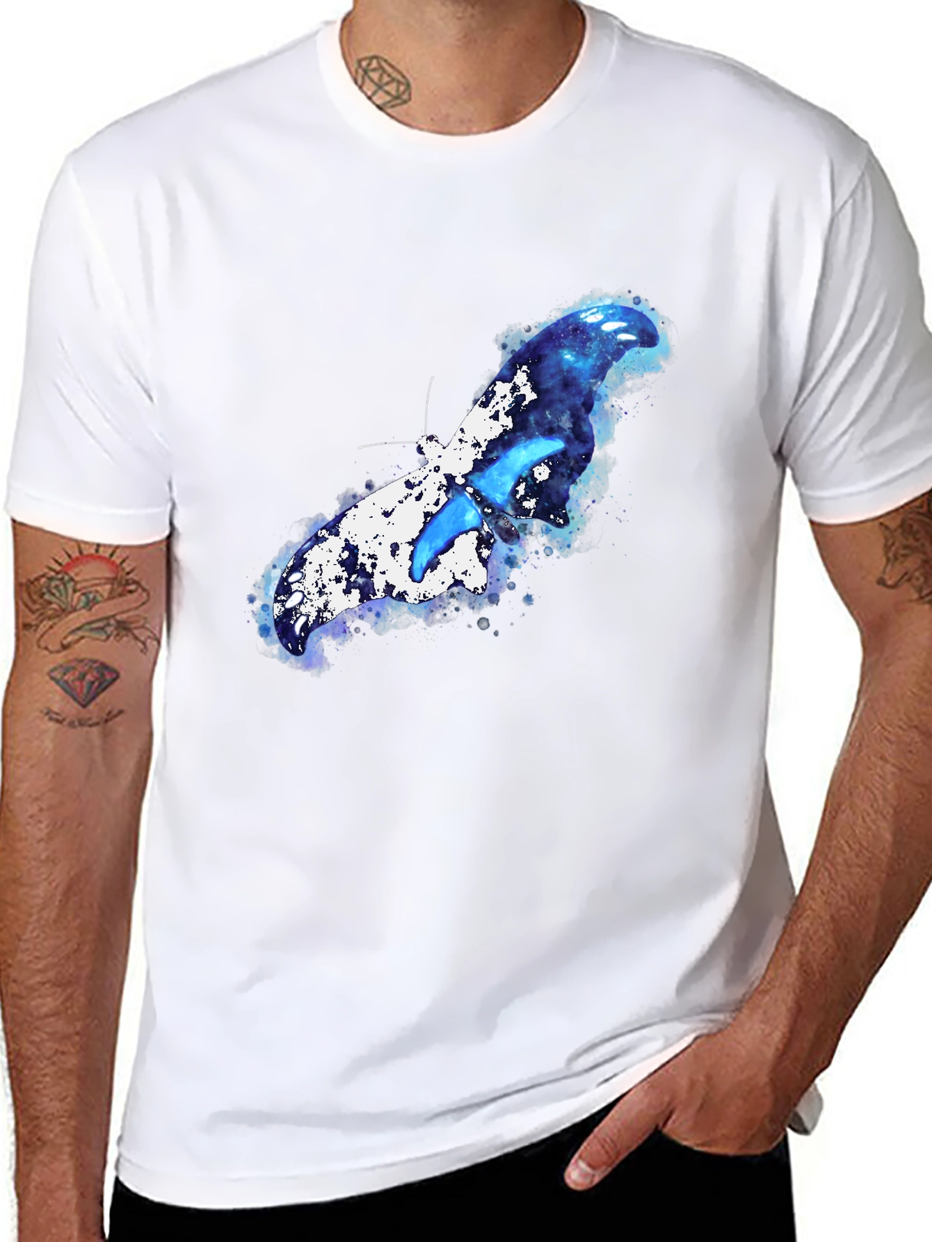 Butterfly Watercolor Graphic Tee