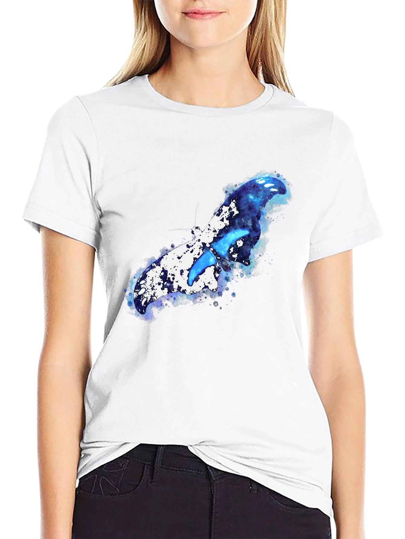 Butterfly Watercolor Graphic Tee