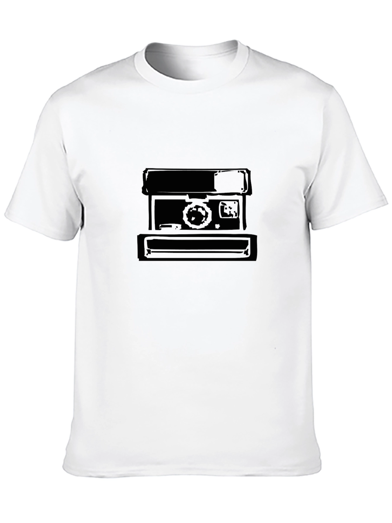 Retro Camera Graphic Tee - Classic Style