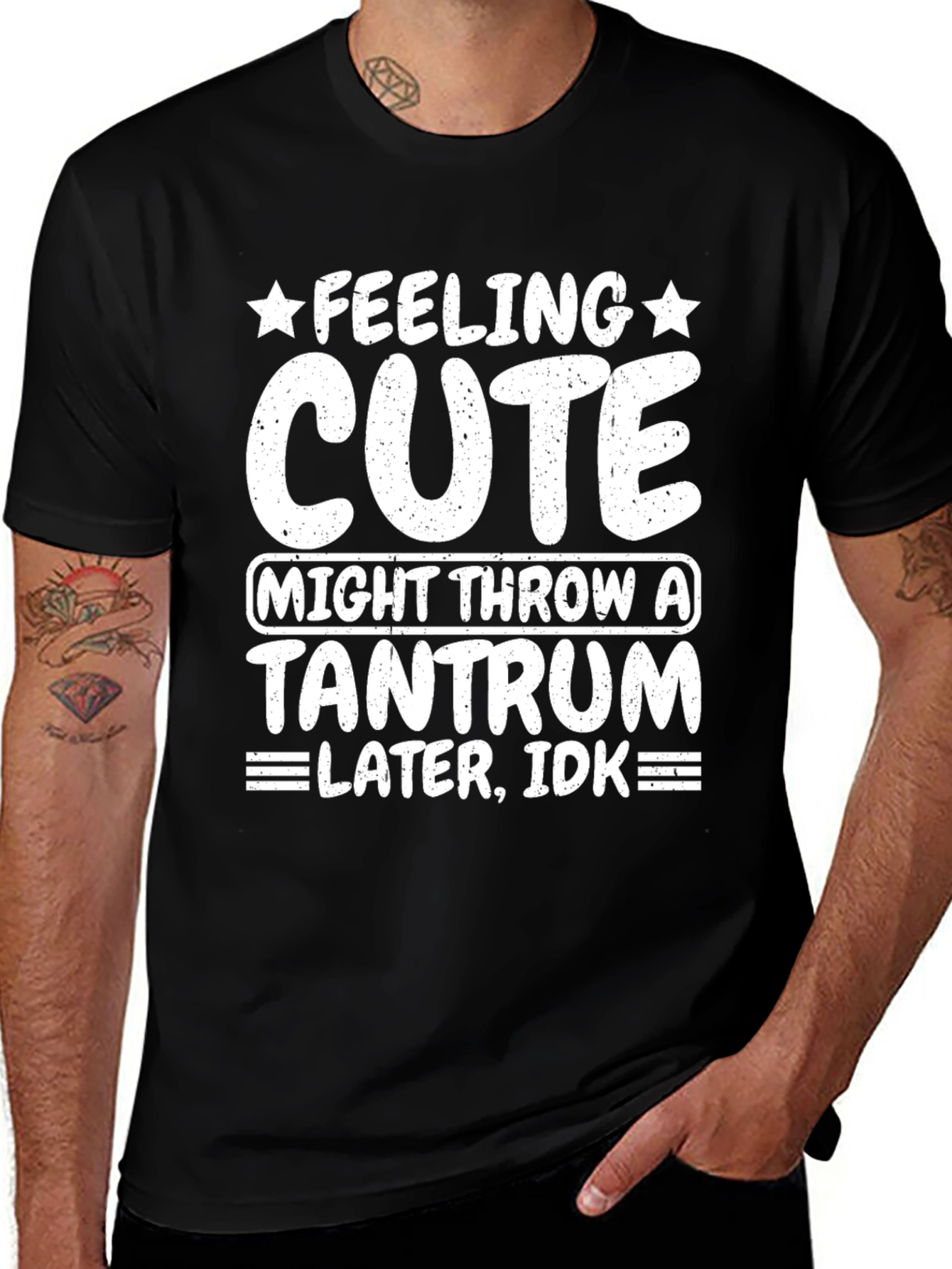 Funny Feeling Cute Tantrum T-Shirt