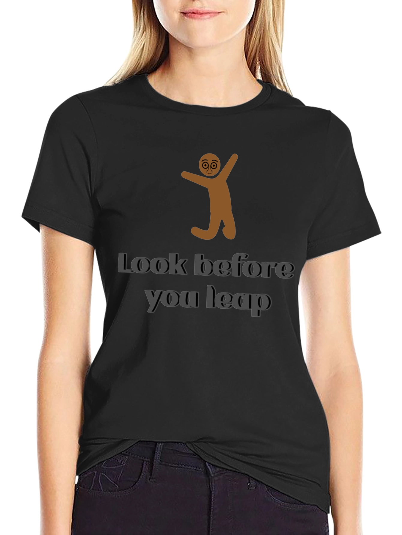 Look Before You Leap Graphic T-Shirt