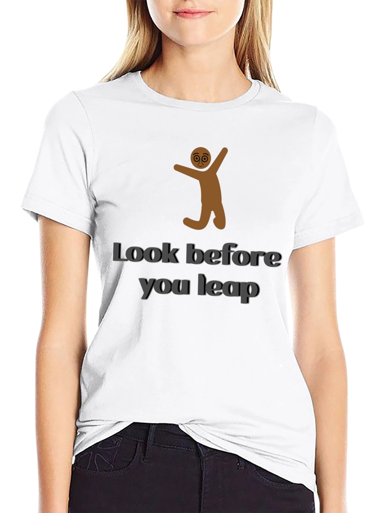 Look Before You Leap Graphic T-Shirt