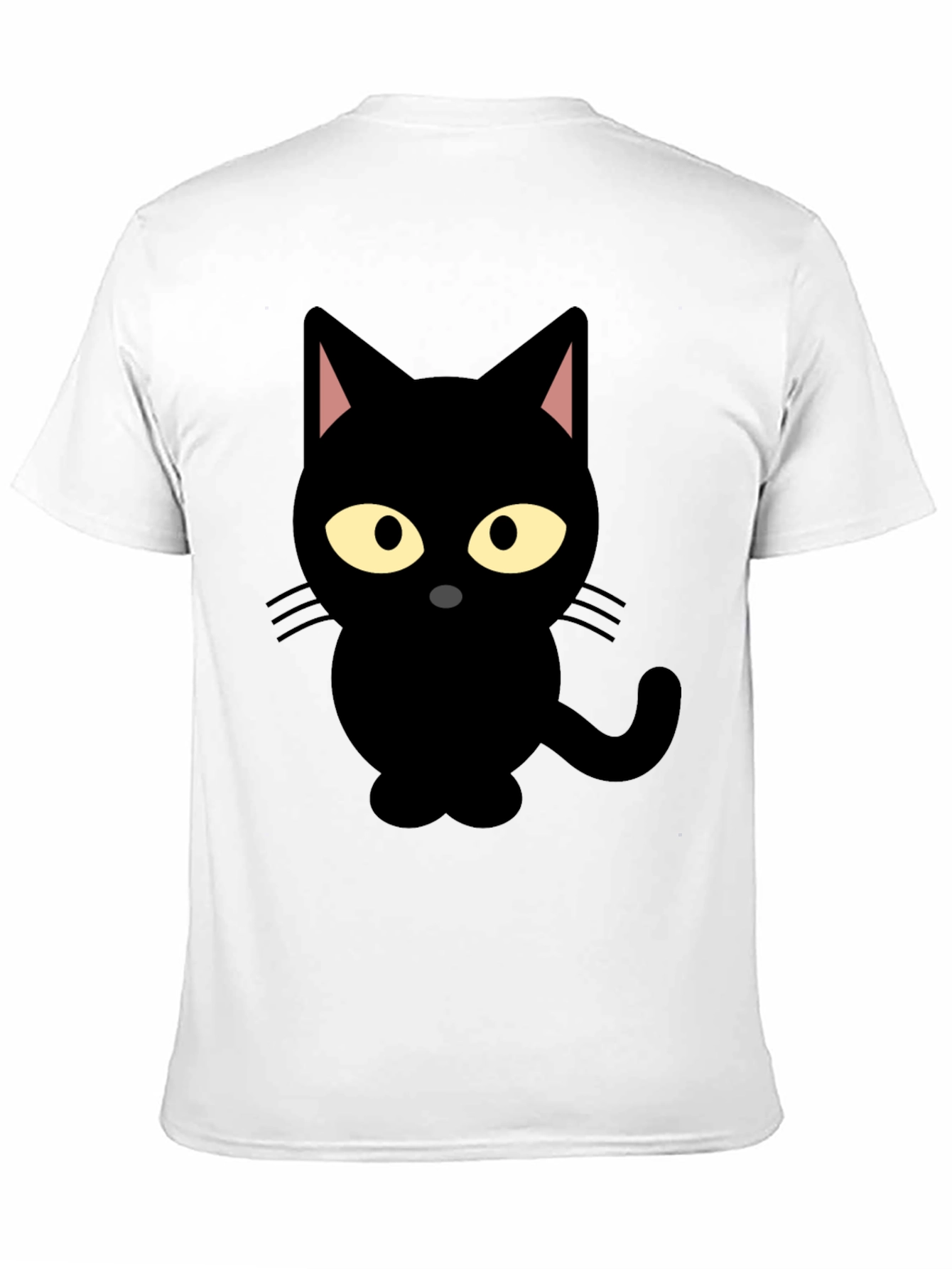 Black Cat Graphic Tee - Mens Short Sleeve