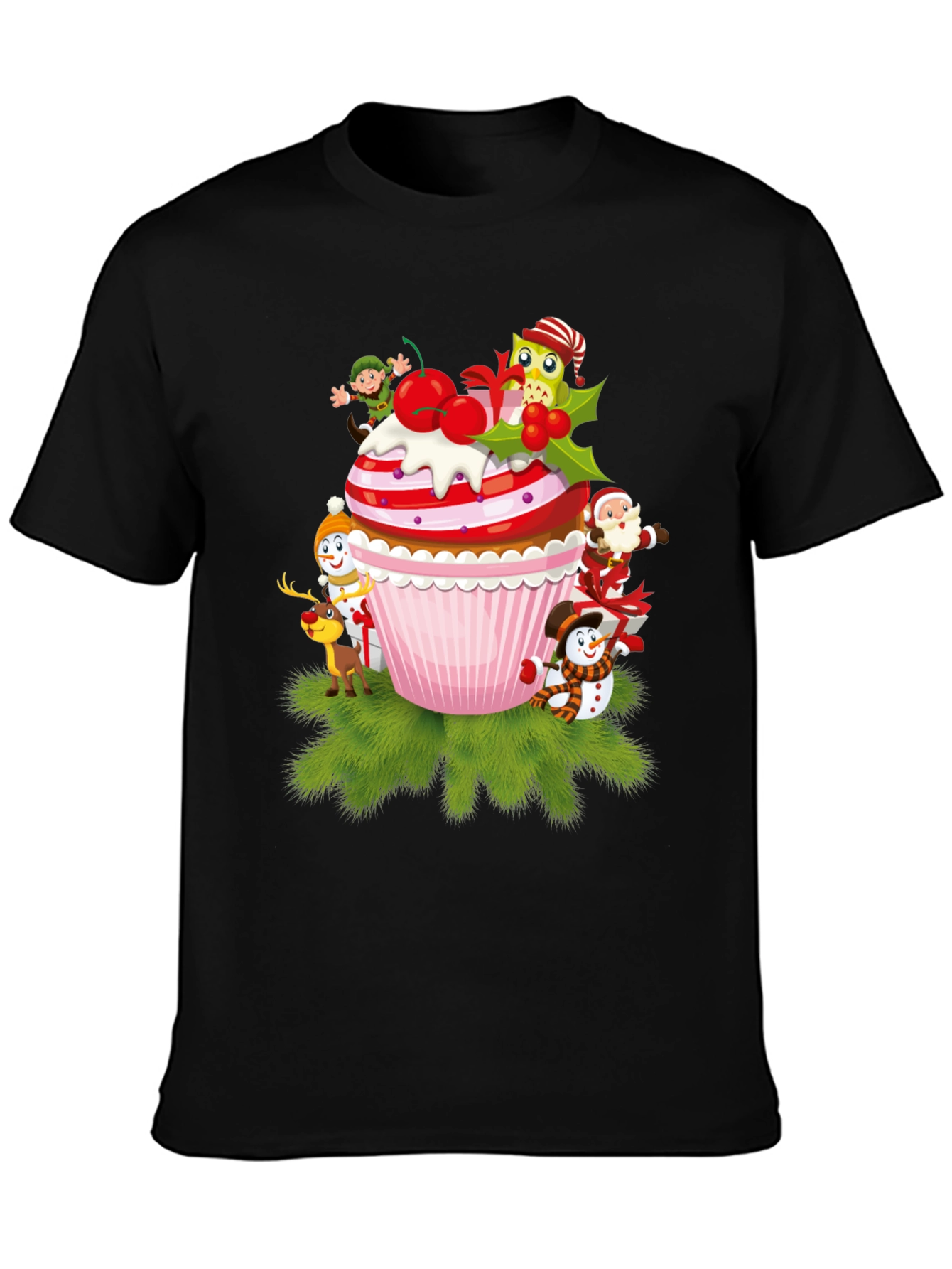 Christmas Cupcake T-Shirt