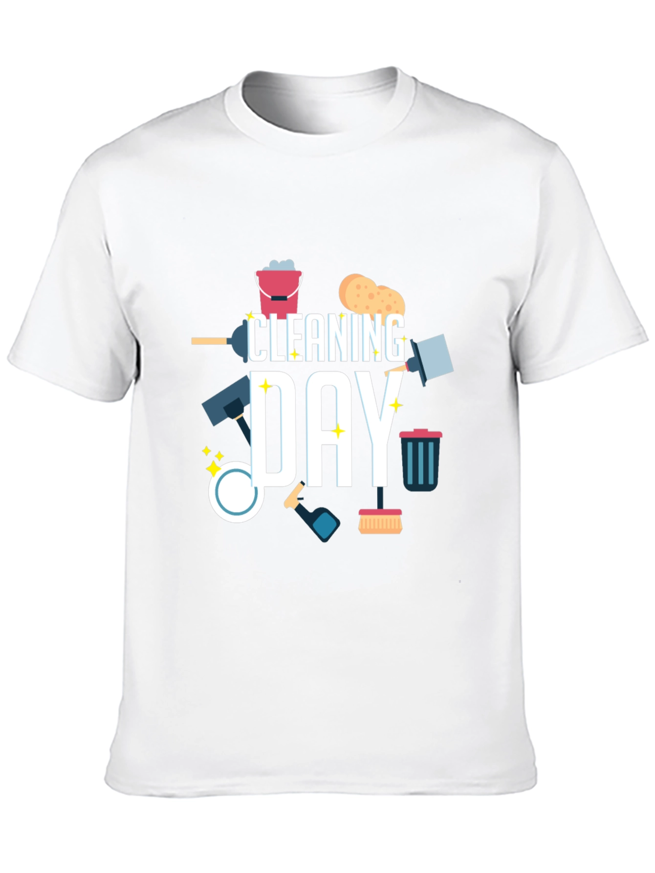 Cleaning Day Graphic T-Shirt