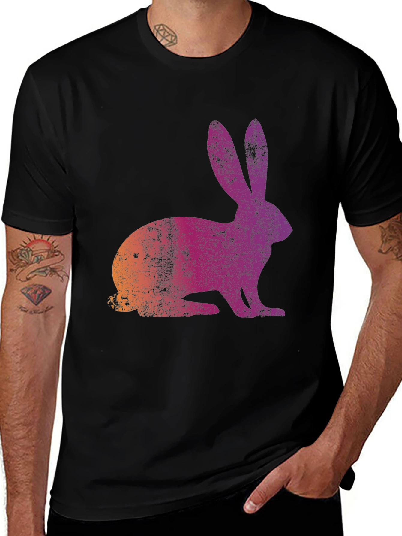 Retro Rabbit Graphic Tee
