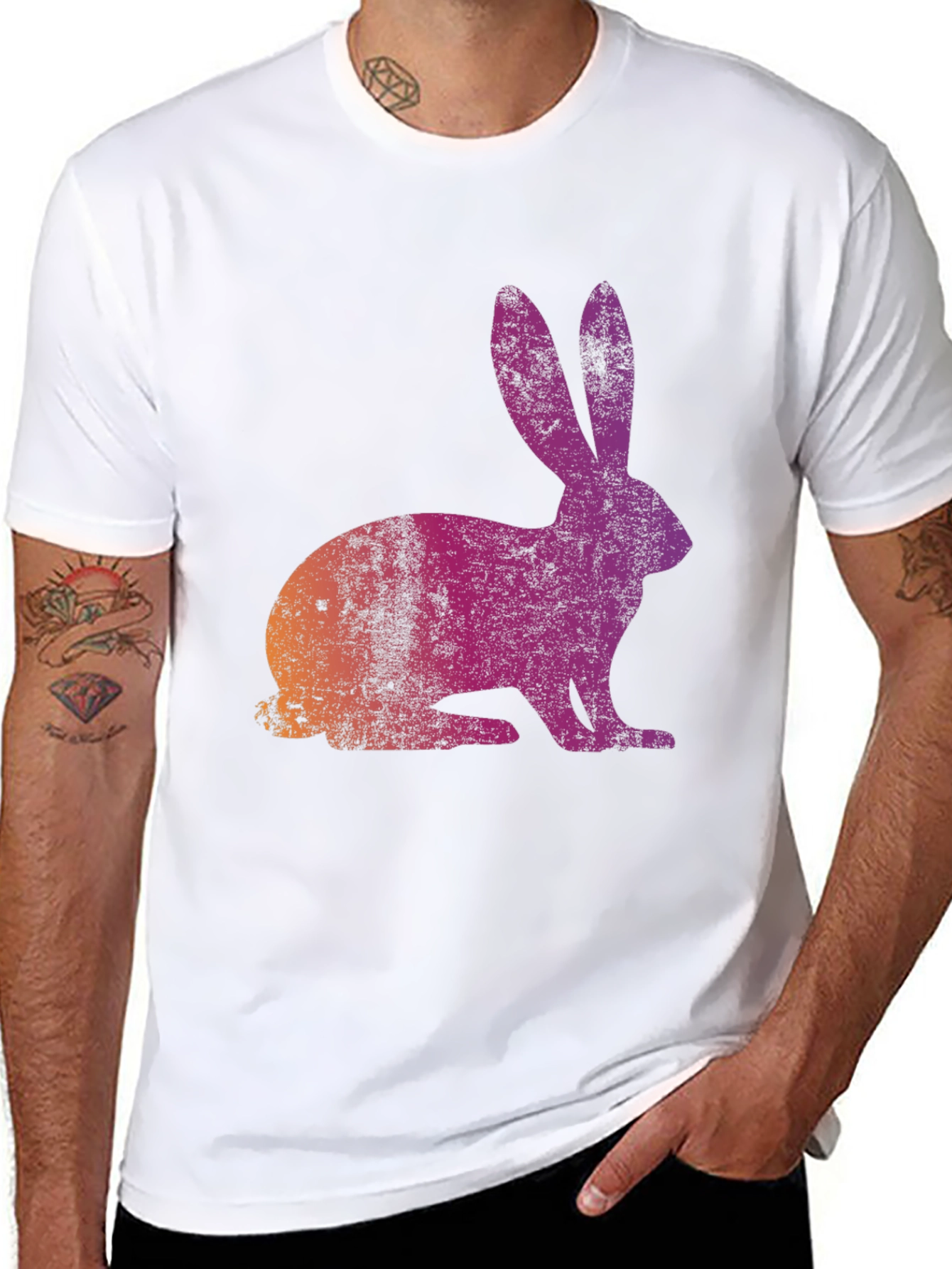 Retro Rabbit Graphic Tee