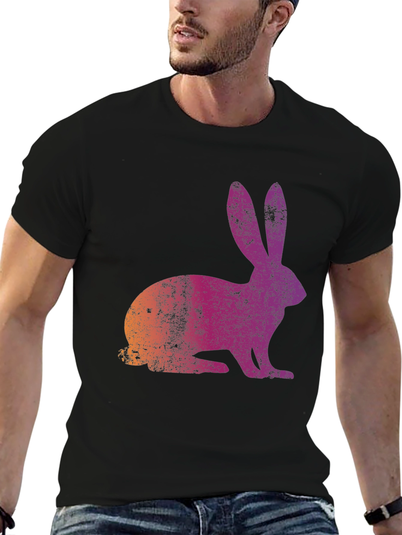 Retro Rabbit Graphic Tee