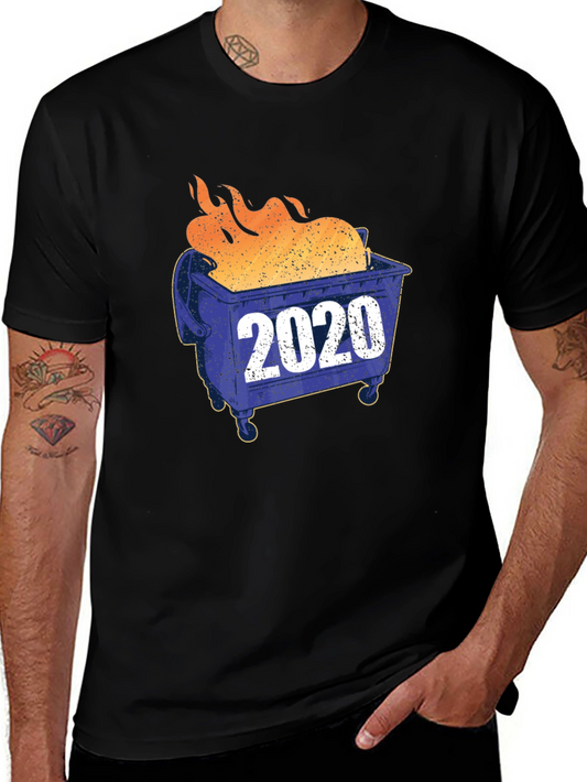 2020 Dumpster Fire Graphic T-Shirt