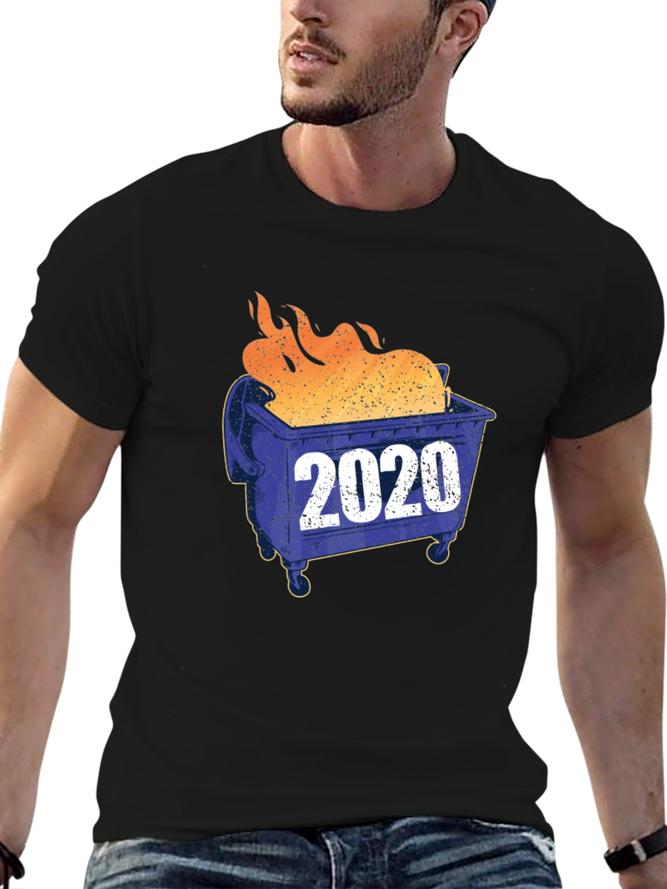 2020 Dumpster Fire Graphic T-Shirt