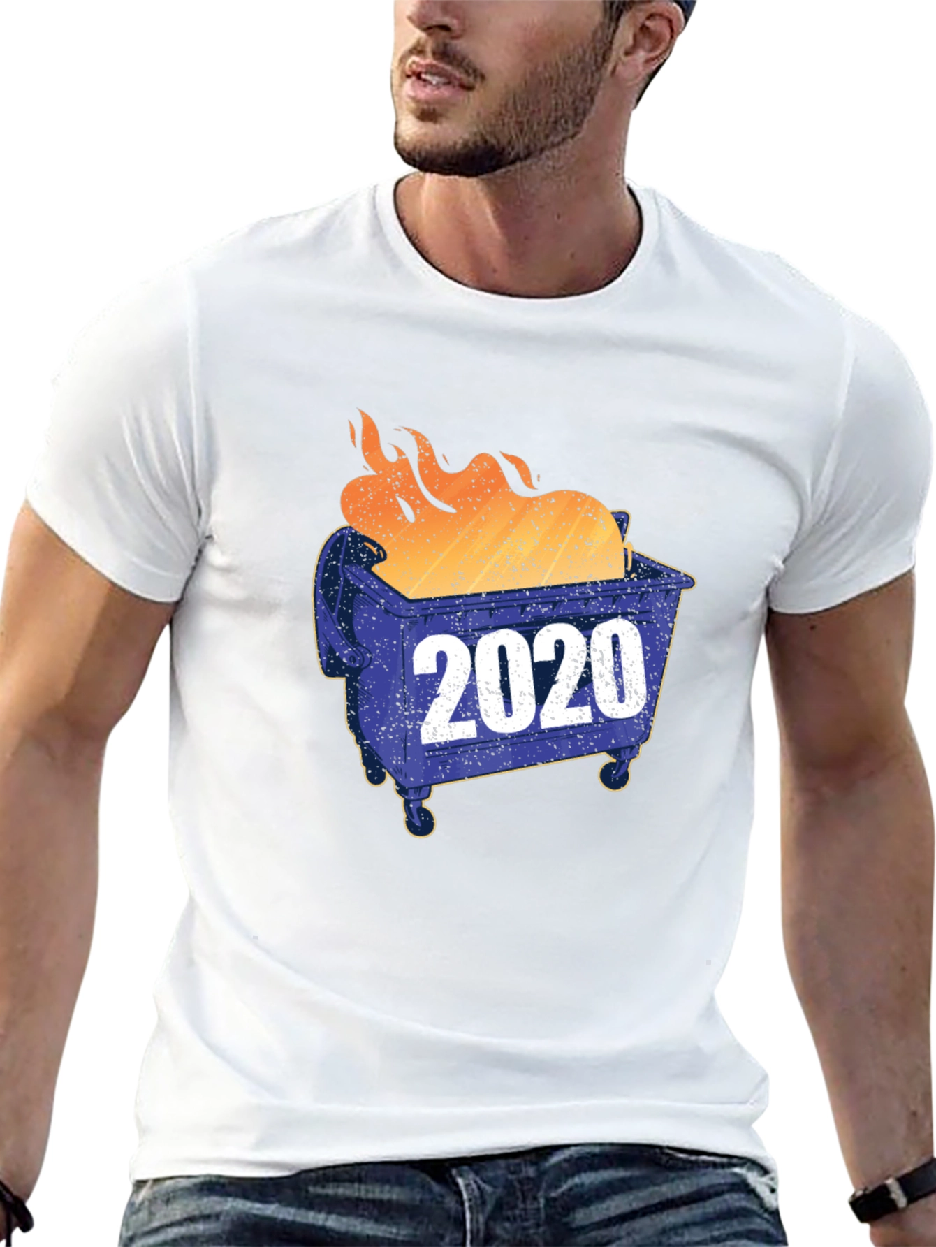 2020 Dumpster Fire Graphic T-Shirt