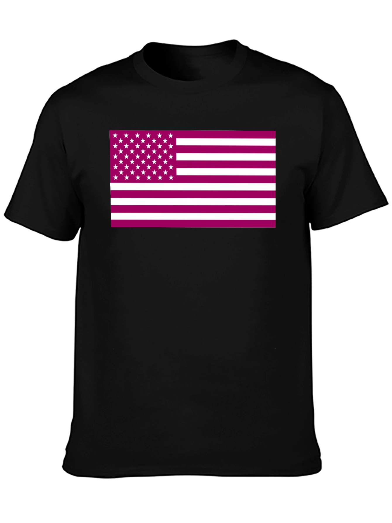 USA Flag Graphic Tee - Patriotic Style