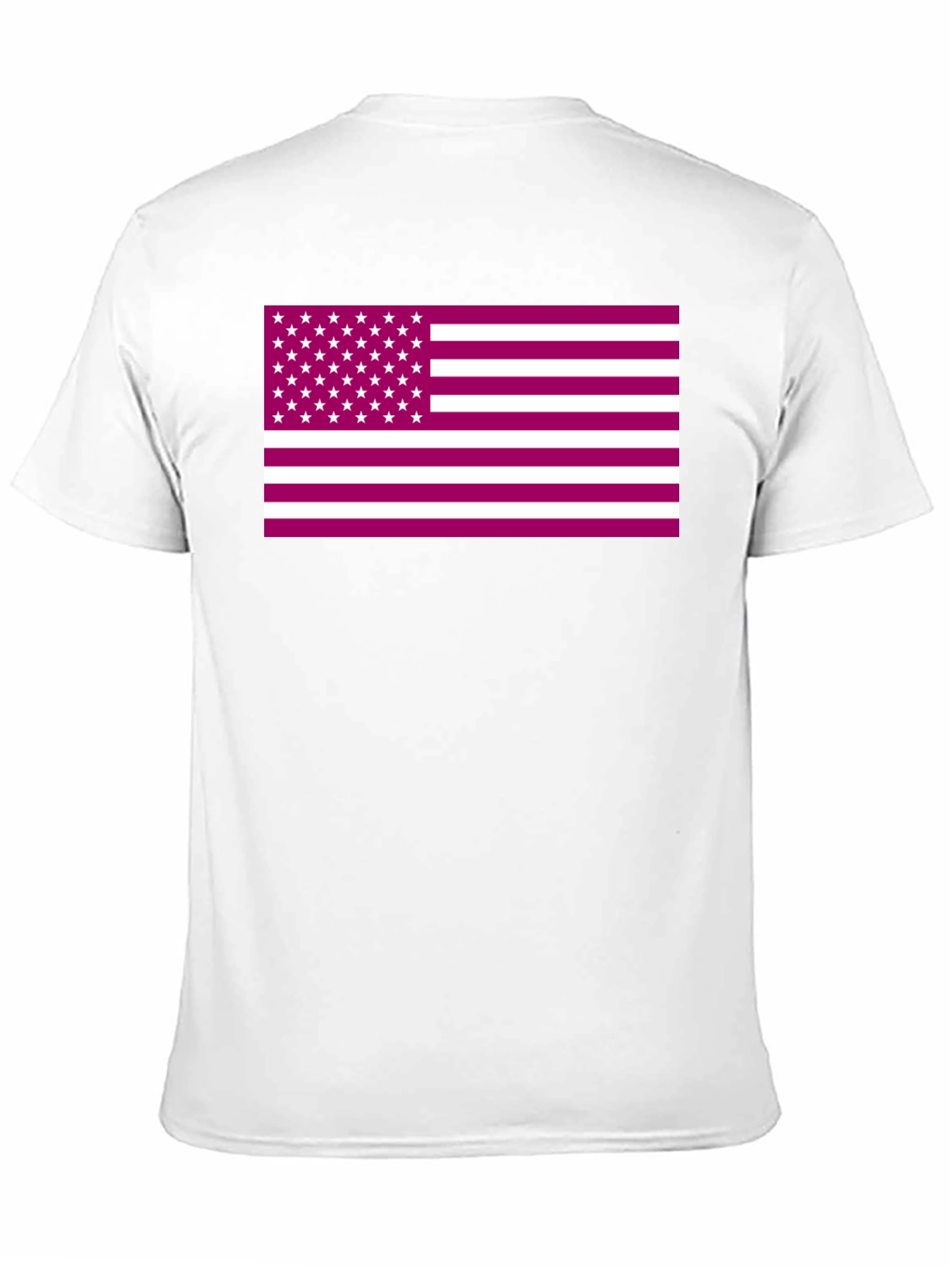USA Flag Graphic Tee - Patriotic Style