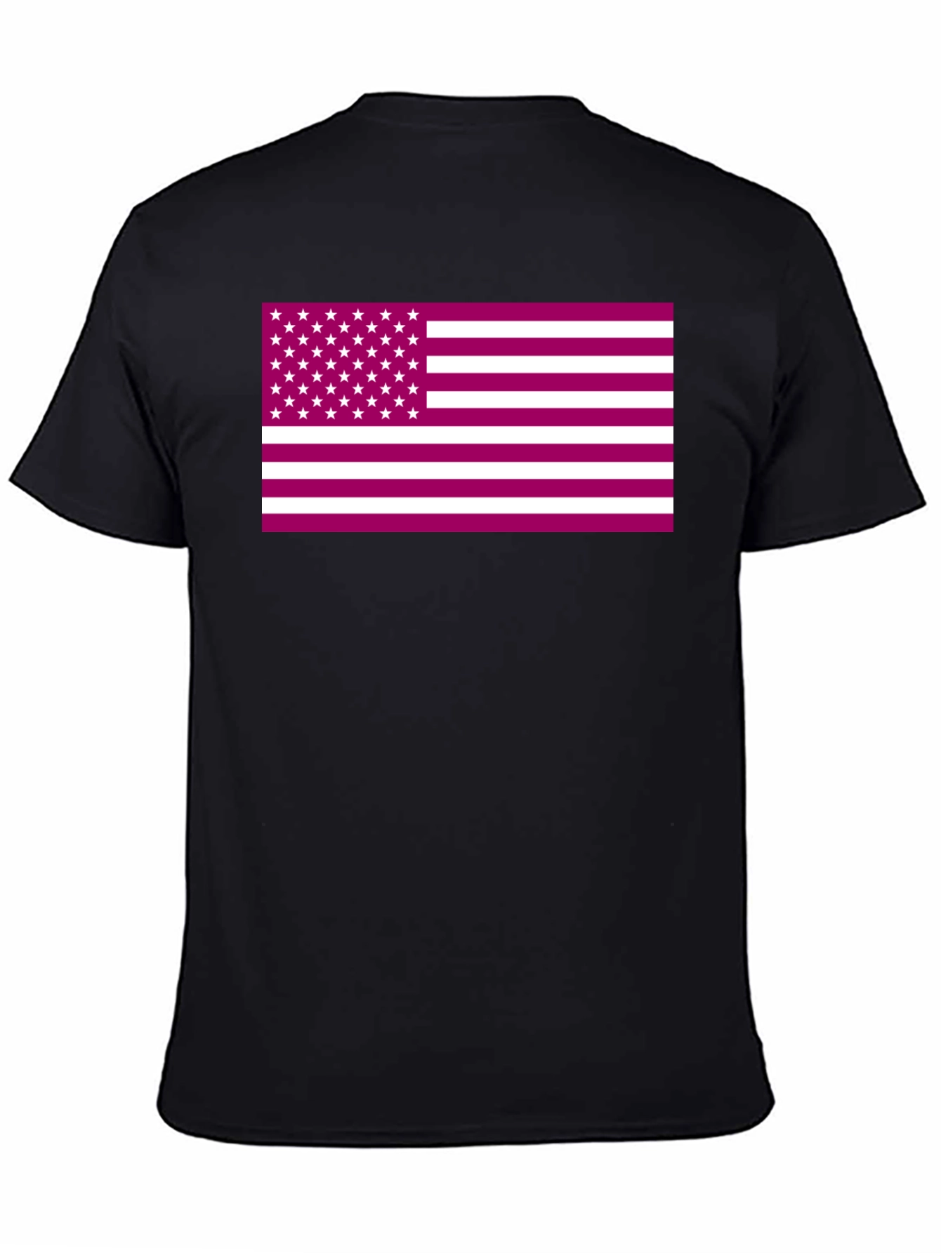 USA Flag Graphic Tee - Patriotic Style