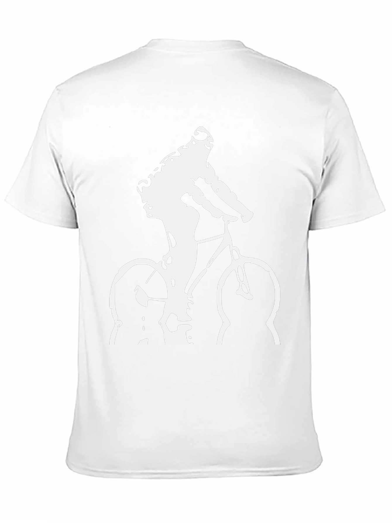 Cyclist Graphic T-Shirt - Black