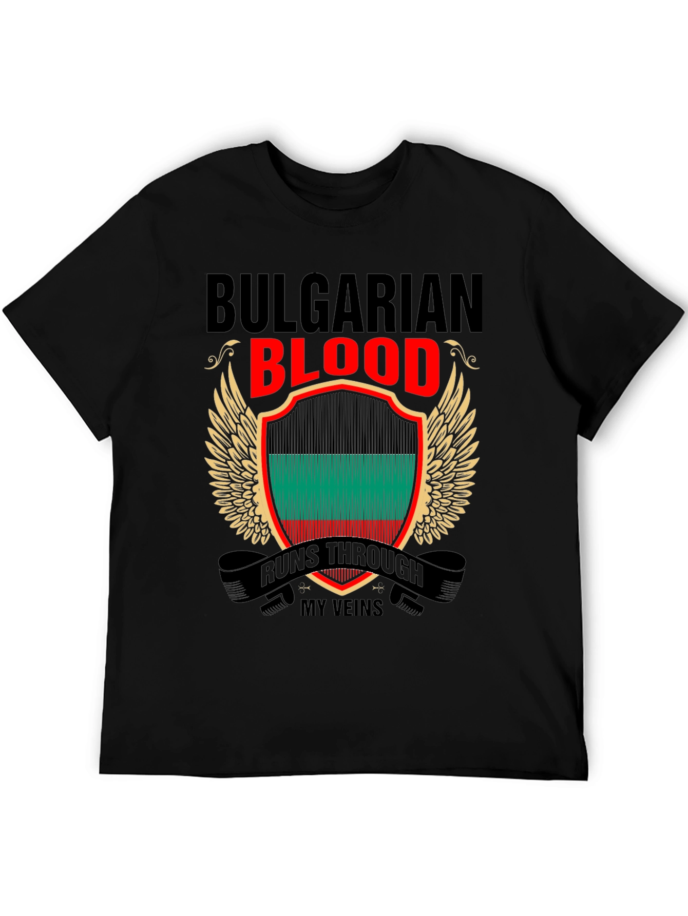 Bulgarian Blood Runs Through My Veins T-Shirt