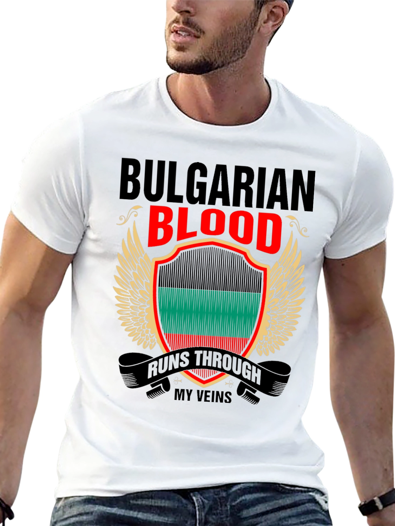 Bulgarian Blood Runs Through My Veins T-Shirt