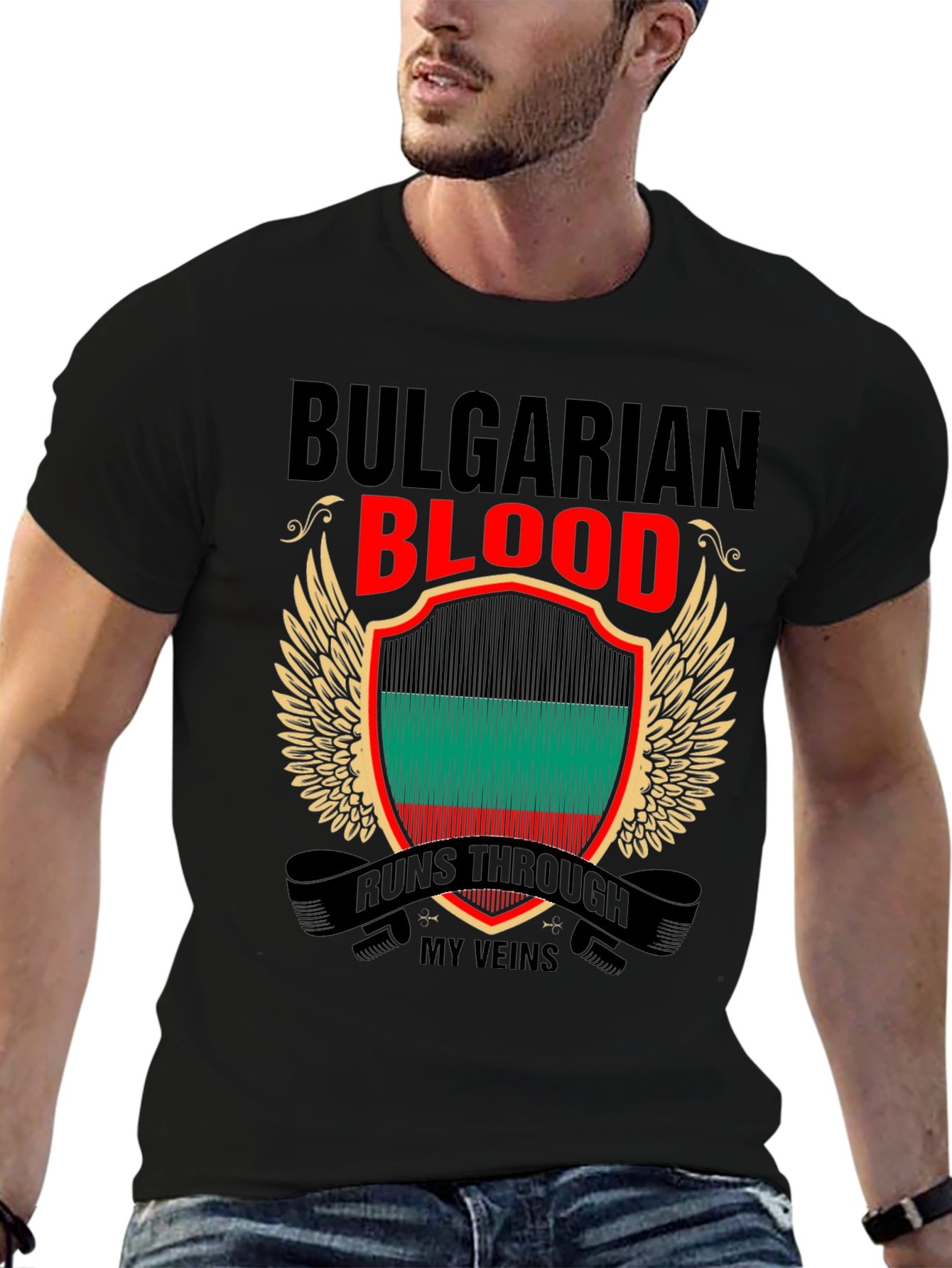 Bulgarian Blood Runs Through My Veins T-Shirt
