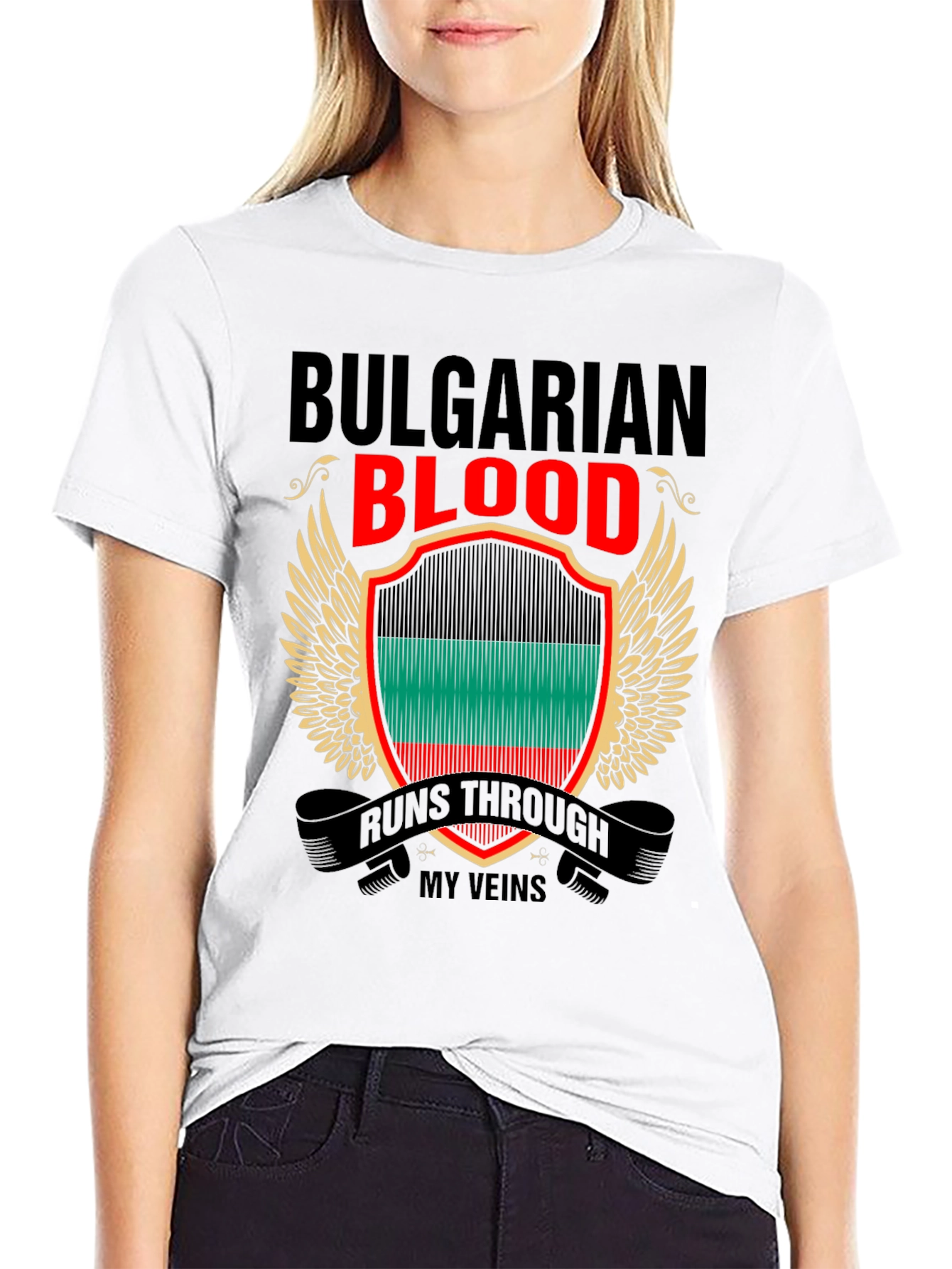 Bulgarian Blood Runs Through My Veins T-Shirt