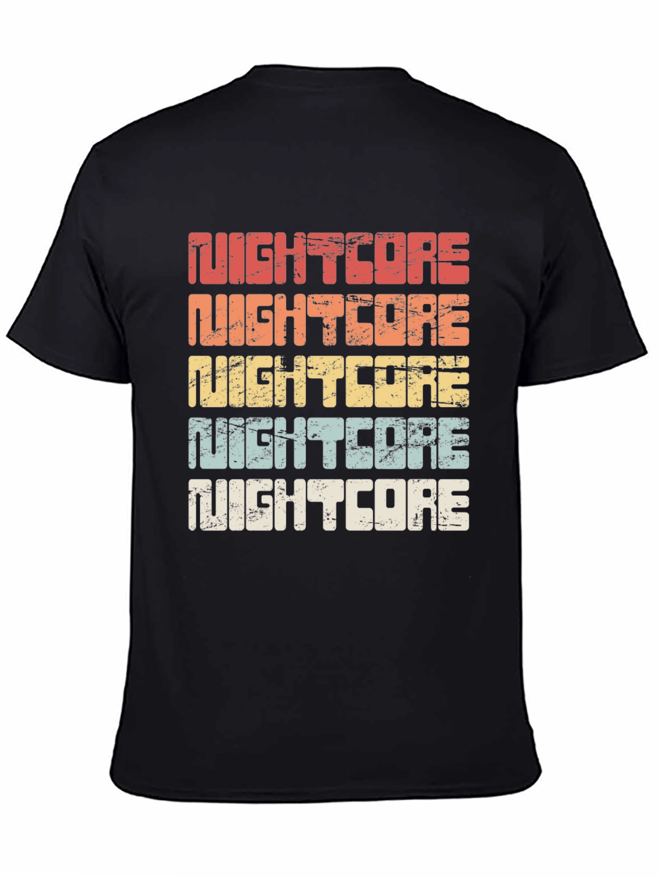 Retro Nightcore Music Fan T-Shirt