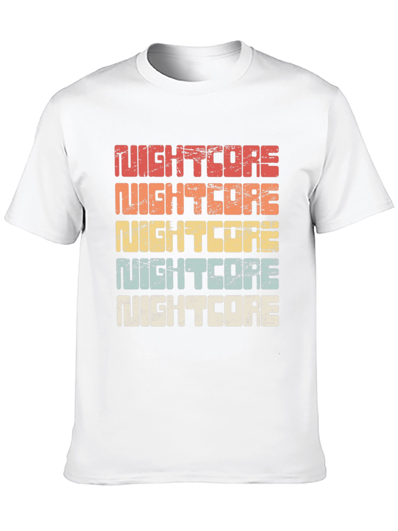 Retro Nightcore Music Fan T-Shirt