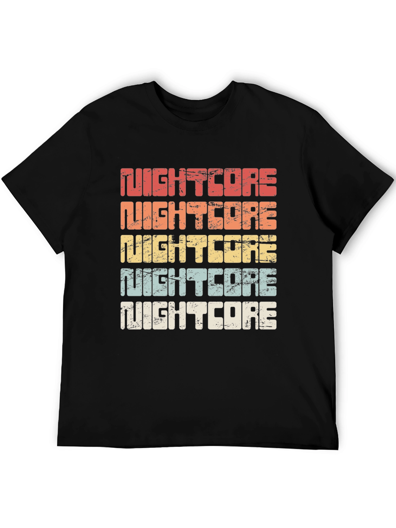 Retro Nightcore Music Fan T-Shirt