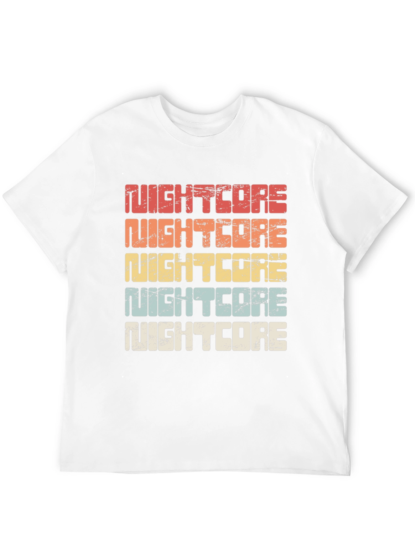 Retro Nightcore Music Fan T-Shirt