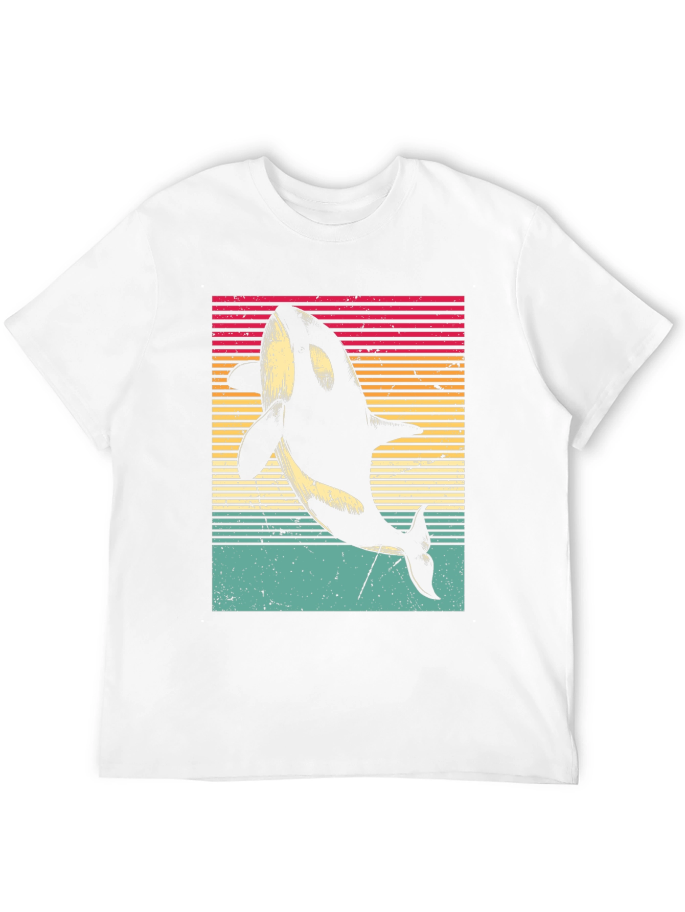 Retro Orca Whale T-Shirt