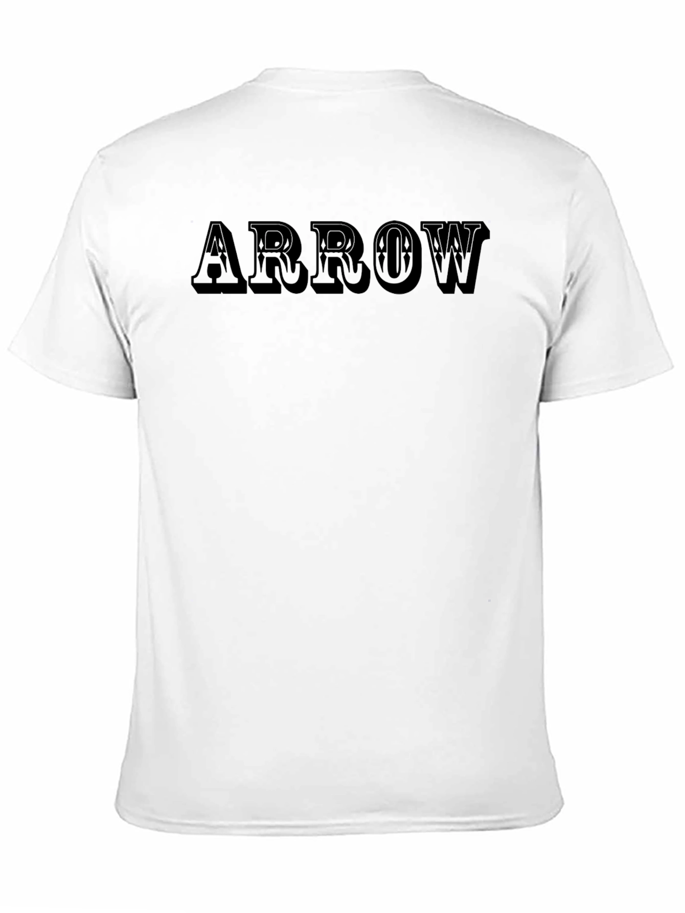 ARROW Graphic T-Shirt - Solid Black