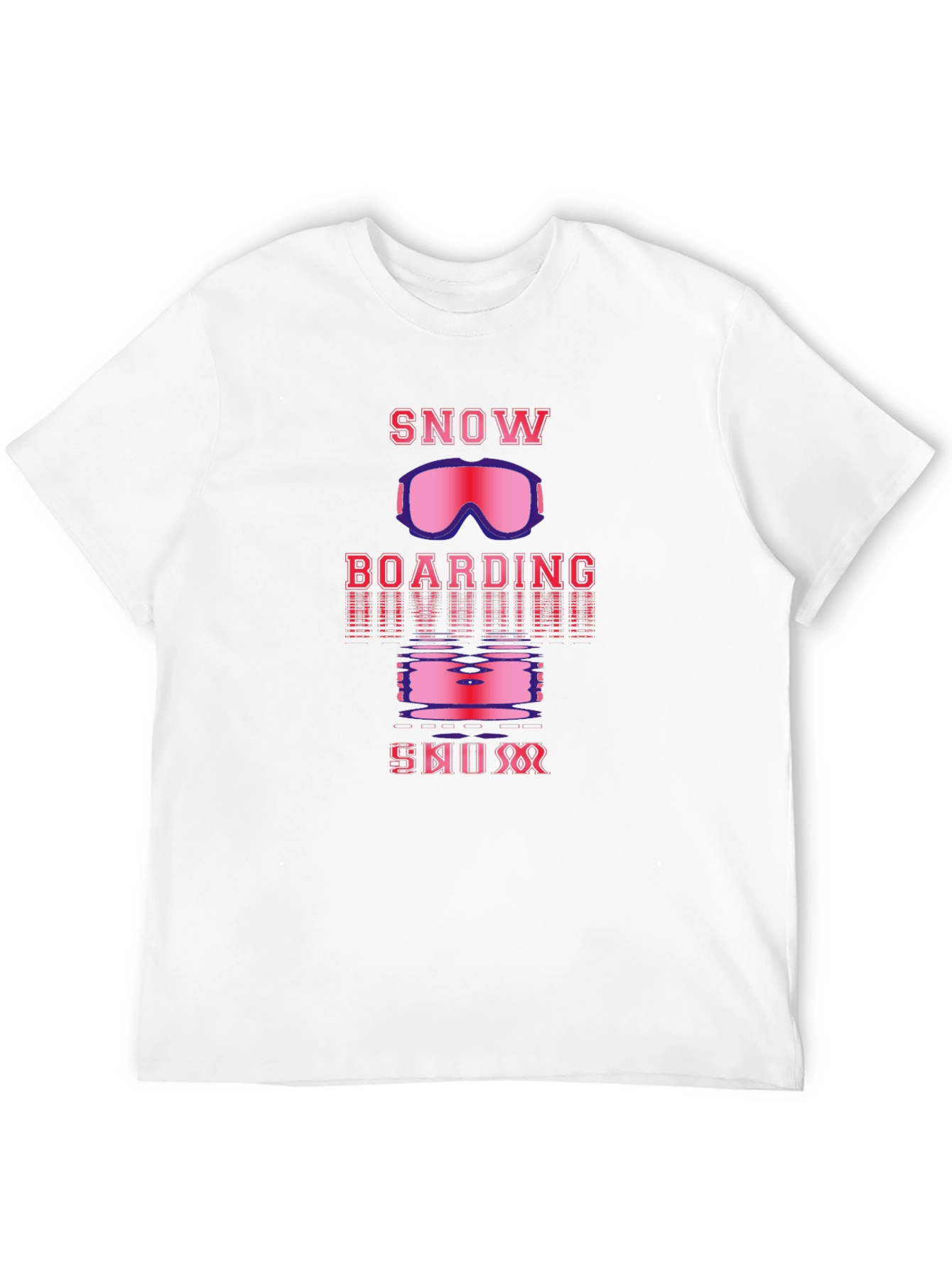 Snowboarding Ski Bum Graphic Tee