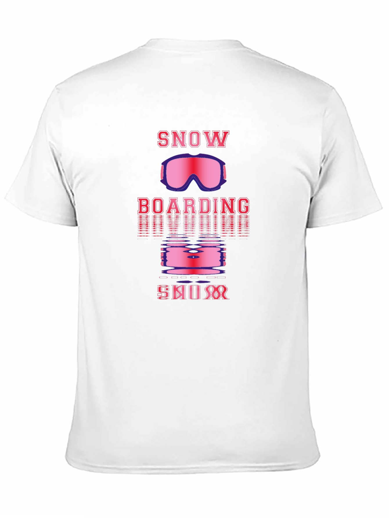 Snowboarding Ski Bum Graphic Tee