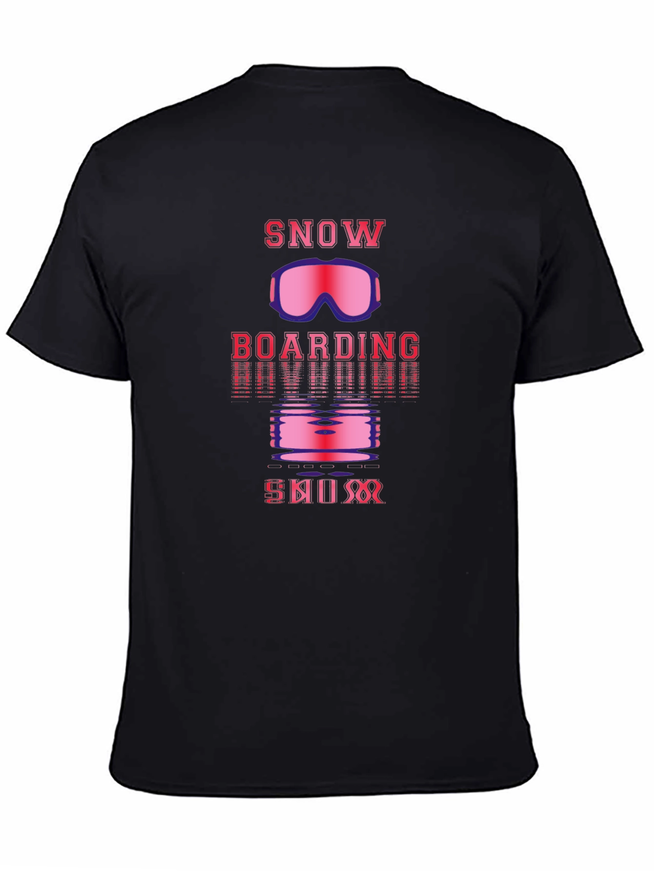 Snowboarding Ski Bum Graphic Tee