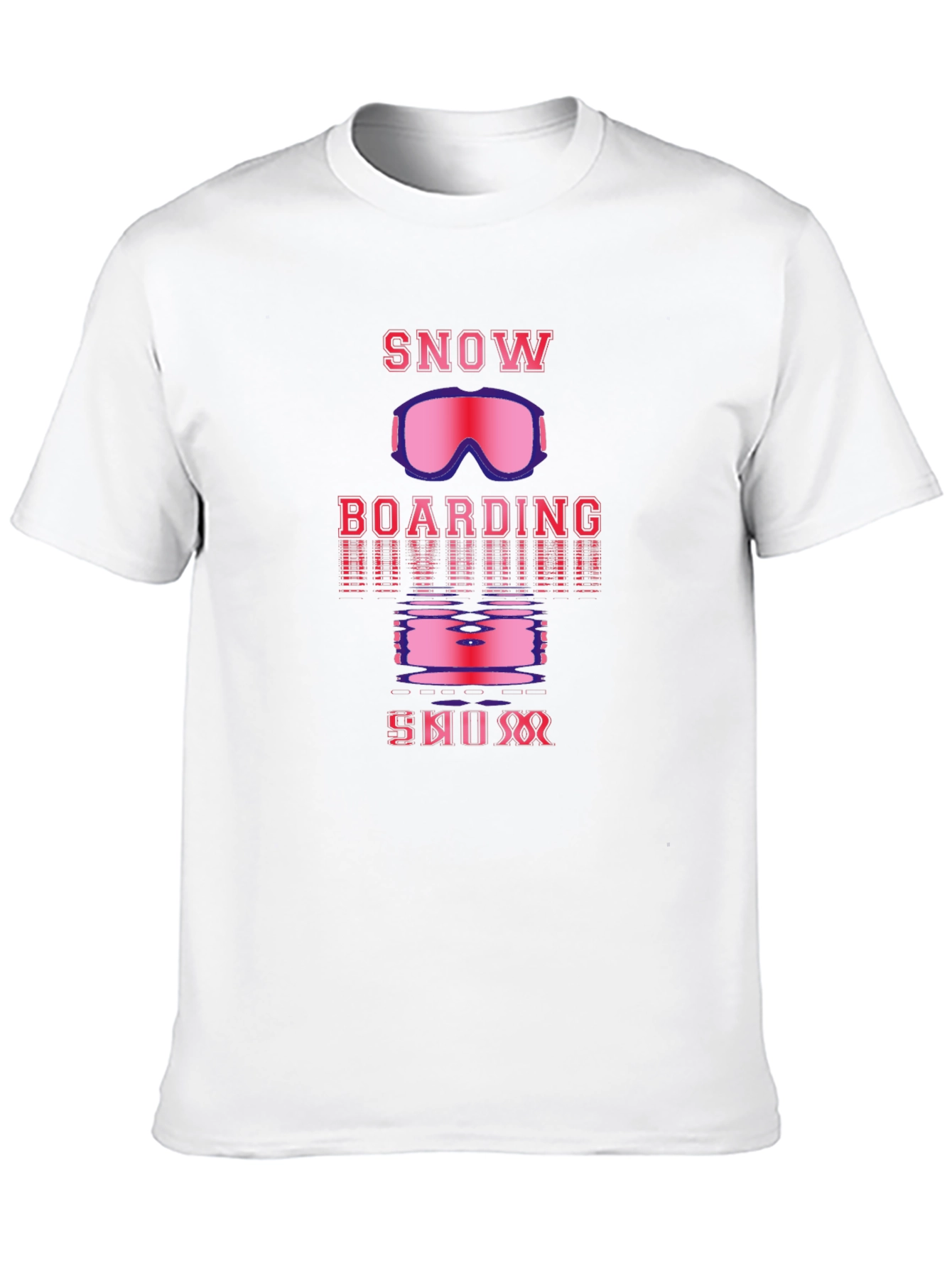 Snowboarding Ski Bum Graphic Tee