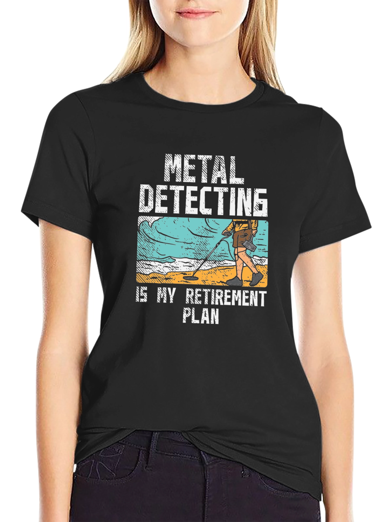 Metal Detecting Retirement Plan T-Shirt