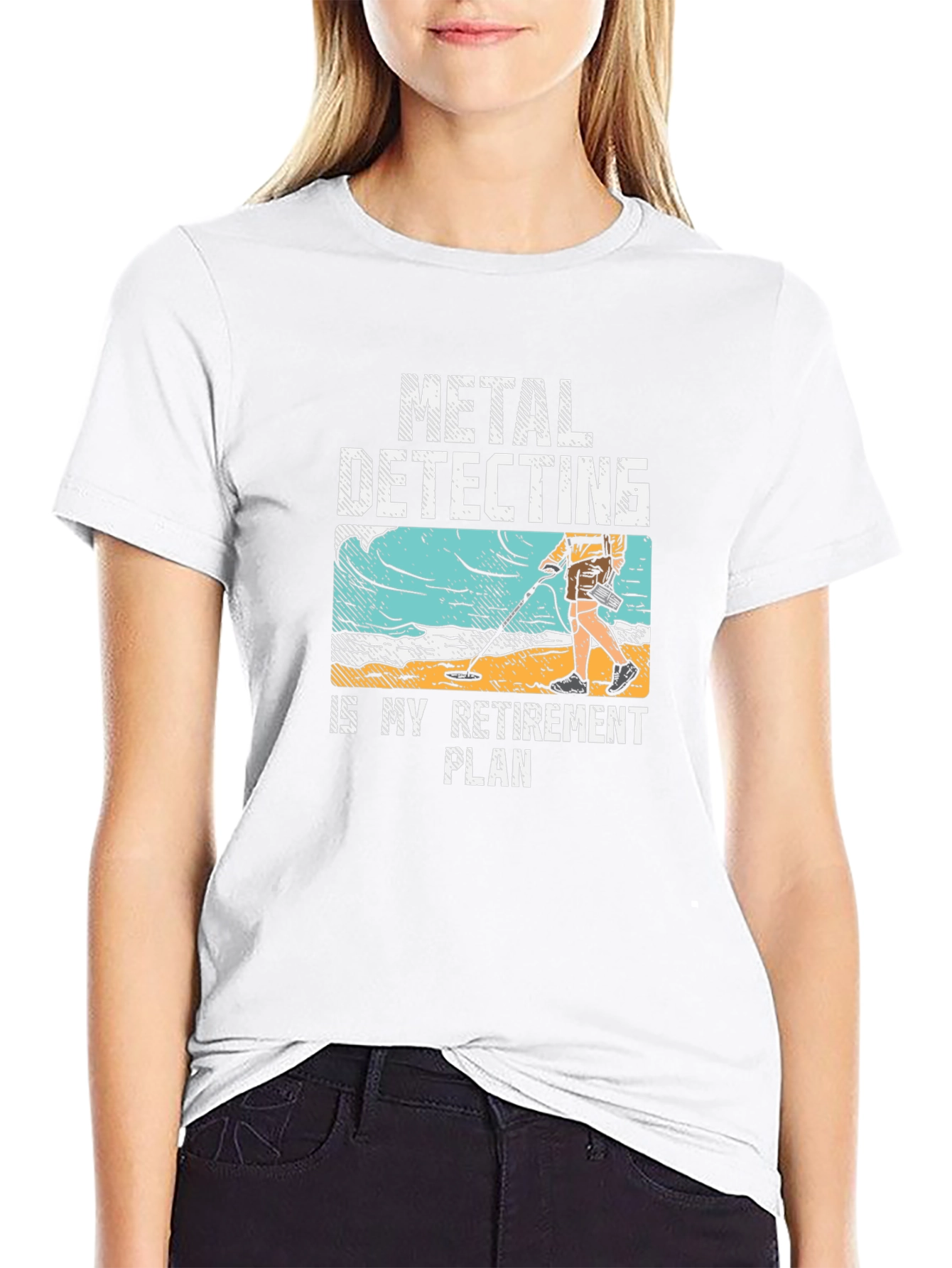 Metal Detecting Retirement Plan T-Shirt