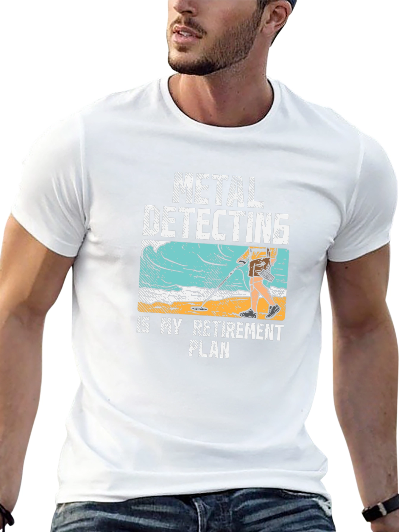 Metal Detecting Retirement Plan T-Shirt