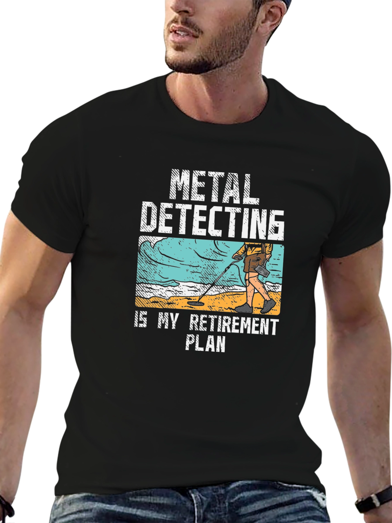 Metal Detecting Retirement Plan T-Shirt