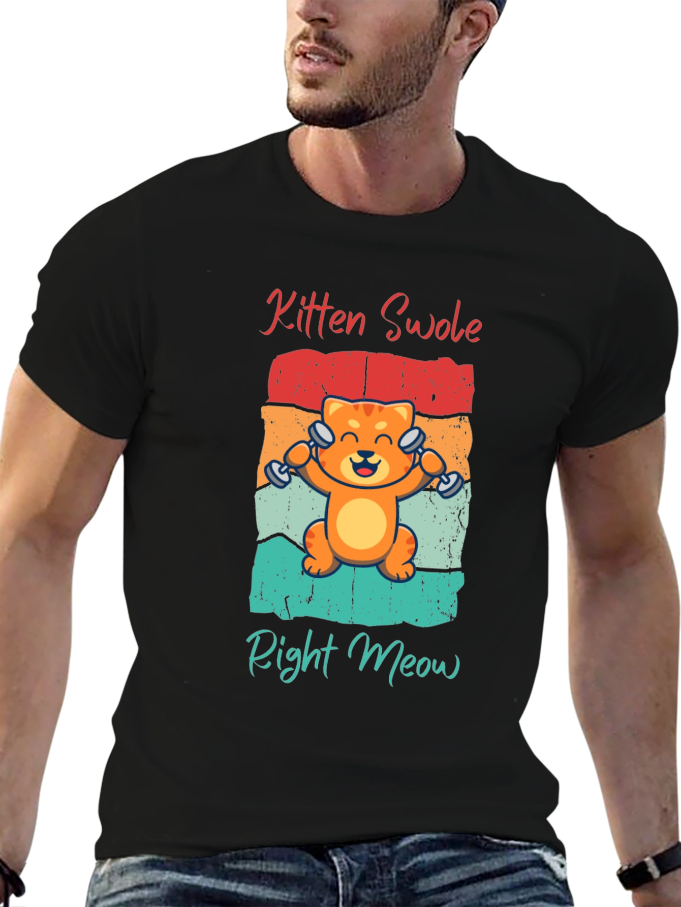 Kitten Swol T-Shirt - Right Meow